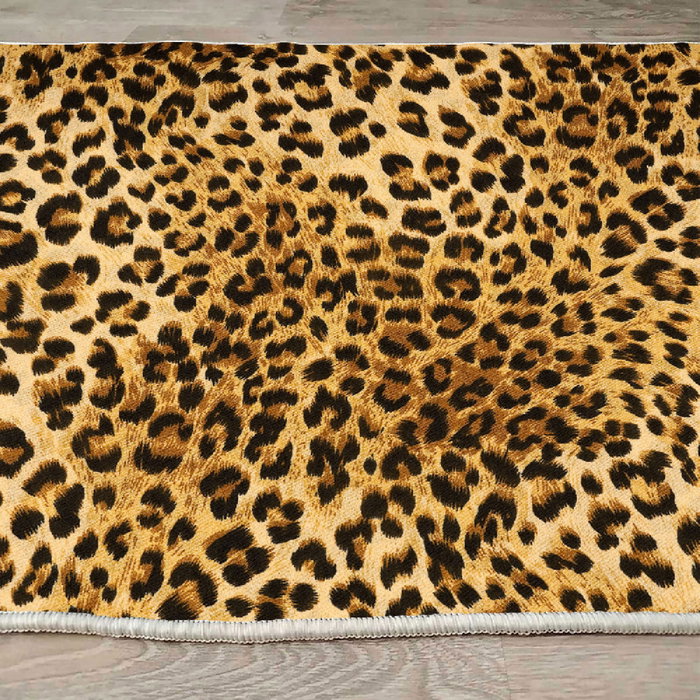 Conceptum Els2086 Alfombra de Terciopelo Multicolor 80 x 120 cm